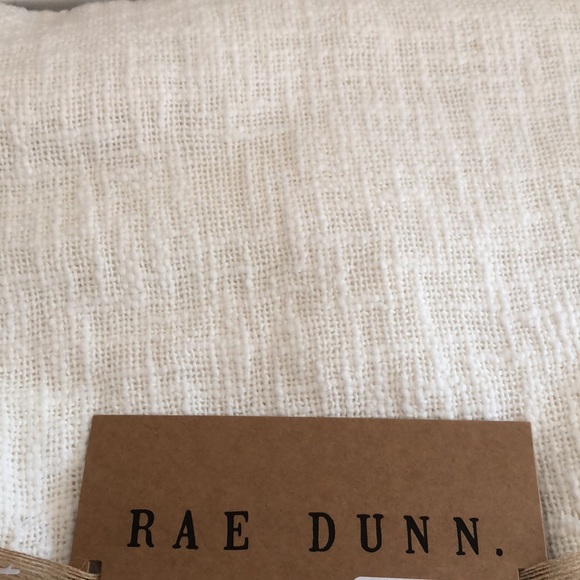 Rae Dunn RELAX Cotton Throw - Picture 5 of 6